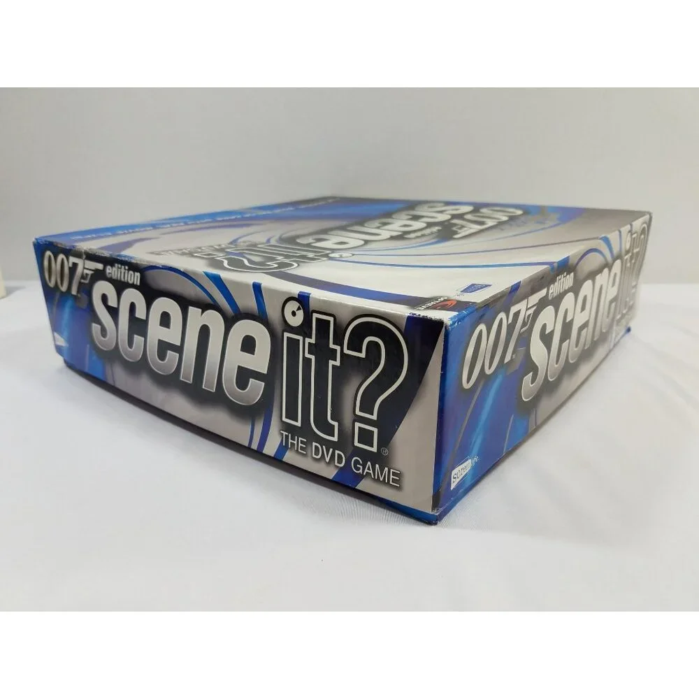007 Scene It? Edition DVD Board Game Screenlife 2004 Complete James Bond Vintage